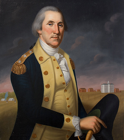 Isang larawan ni George Washington.