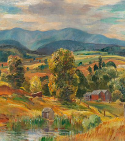 Buffalo Gap, isang painting ni Horace Day.