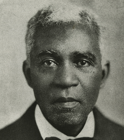 Isang itim at puting larawan ni Winston Edmunds, sa kagandahang-loob ng Library of Virginia.